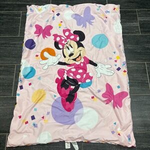 Disney Junior Minnie Mouse‎ Confetti Butterfly Pink Nap Mat Toddler Bedding